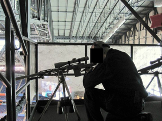 Illustration for article titled This Looks Like A Fortified Sniper's Nest At The Super Bowl